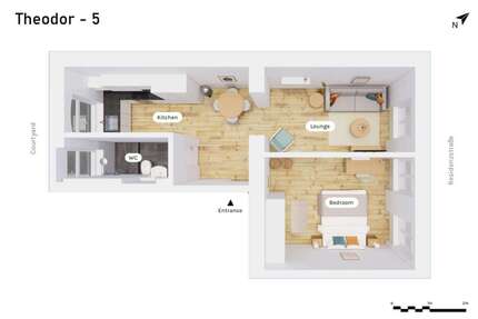 Wohnen auf Zeit in Berlin 1.380,00 €