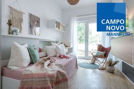 Wohnung zum Mieten in Mannheim 470,00 € 20.96 m²