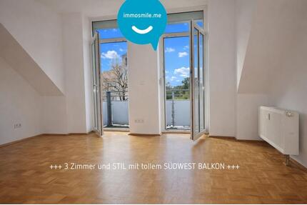 Kaßberg • 3 Zimmer • Balkon • Parkett • Bad mit Wanne • Aufzug • Dachgeschoss-Flair • Anschauen !? - Chemnitz Kapellenberg