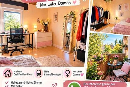 Wg Zimmer nur an Damen - 600,00&nbsp;EUR Kaltmiete, ca.&nbsp; 25,00&nbsp;m&sup2; in Dormagen (PLZ: 41539)