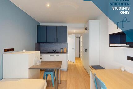 Modern möbliertes Studentenapartment im Quartillion – zentral im Rheingauviertel - Wiesbaden Klarenthal