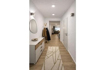 Westviertel: 2-Raum Wohnung mit offener Küche und Terrasse - Essen Stadtkern