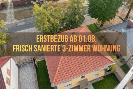 Moderne 3-Zimmer Wohnung OG sowie kleiner Garten & 2 Stellplätze - Am Mellensee