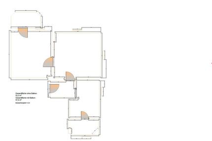 2-Raum-Wohnung - 702,00&nbsp;EUR Kaltmiete, ca.&nbsp; 54,00&nbsp;m&sup2; in Dresden (PLZ: 01109) Klotzsche