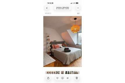 WG-Zimmer in Hamburg 1.000,00 € 21 m²