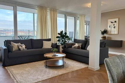 traumhafte MÖBLIERTE 3-Zimmer Dachgeschosswohnung mit Dachterrasse in ruhiger, sonniger Lage! - Dresden Cotta