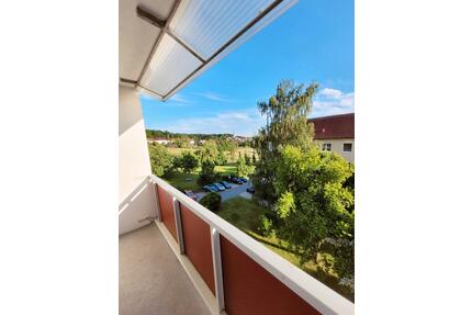 Frisch sanierte und modernisierte helle 57,94 qm 3-Zimmer Wohnung mit Balkon, mitten im Grünen mit Garten Mitbenutzung, Parkplatz direkt vor der Haustür, nur 1 min. zum Supermarkt! - Osterfeld