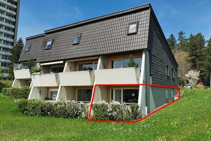 Exklusive 2 Zimmer EG Wohnung mit Balkon und EBK in Freudenstadt