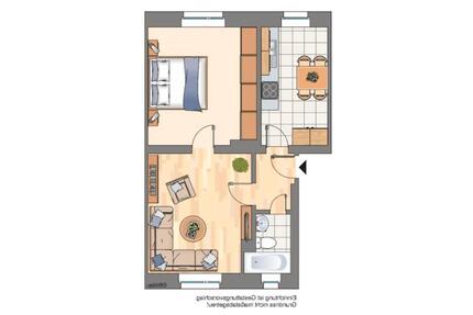 2-Zimmer-Wohnung 44qm in Bochum Grumme ab 15.03.2026