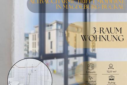 Altbaucharme trifft Moderne – sanierte 3-Raum-Wohnung in Magdeburg-Buckau