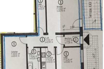 Helle 3-Zimmer Wohnung im EG in Romrod