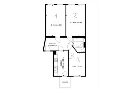 WG-Zimmer - 480,00&nbsp;EUR Kaltmiete, ca.&nbsp; 67,00&nbsp;m&sup2;&nbsp;Wohnfl&auml;che in Leipzig (PLZ: 04299)