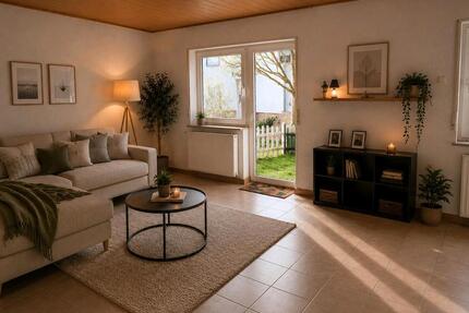 Helle 4 Zimmer Ergeschosswohnung in ruhiger Lage mit Garten - Pirmasens Fehrbach