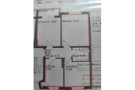 3 Zimmer Wohnung zu vermieten - 1.130,00&nbsp;EUR Kaltmiete, ca.&nbsp; 66,00&nbsp;m&sup2; in Langenhagen (PLZ: 30853)