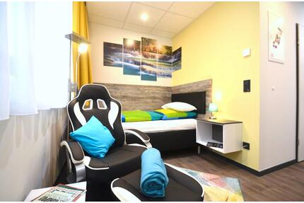 Großzügiges 2-Zimmer-Apartment, komplett ausgestattet zentral in Niederrad - Frankfurt am Main