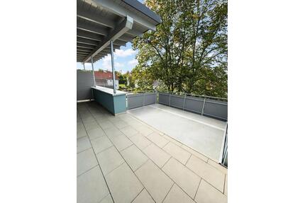 2 - Zimmer Wohnung mit Dachterrasse - Neubaustandard - Mengen
