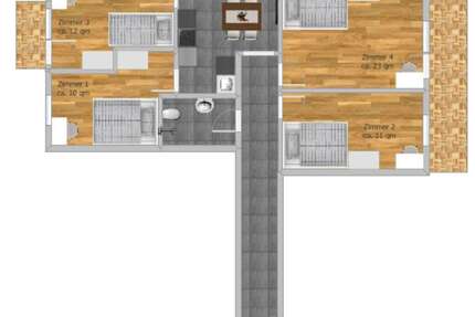 WG-Zimmer in München 730,00 € 19 m²