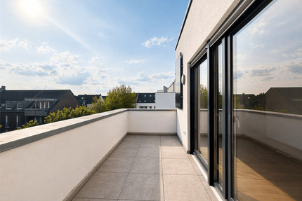 Neuwertige 3,5 Zimmer Wohnung mit schicker Terrasse und Küche! mit Wallbox - Neuss Furth-Mitte