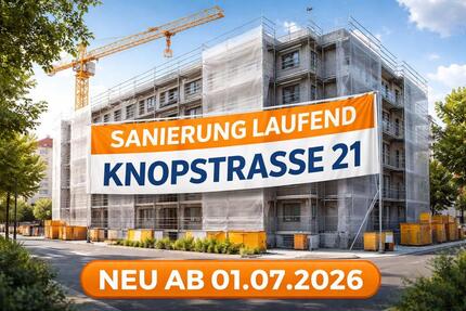 Voll möblierte 1 Zimmer Dachgeschoss Wohnung mit Stellplatz - Leipzig Altwest