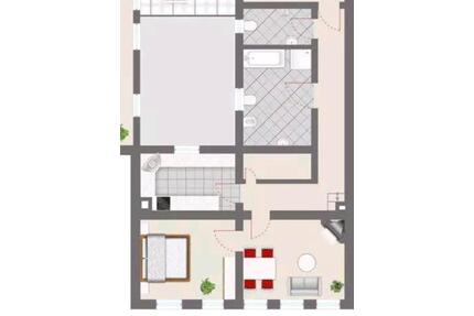 3 Zimmer Wohnung - 1.200,00&nbsp;EUR Kaltmiete, ca.&nbsp; 120,00&nbsp;m&sup2; in Kitzingen (PLZ: 97318)