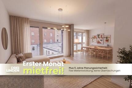 Sichern Sie sich Ihren KÜCHENZUSCHUSS: Weitläufige 3-Zimmer-Wohnung mit BALKON im Neubauprojekt DREILINDEN Living - Leipzig Altwest