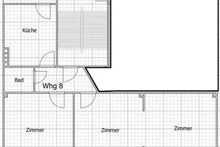 Zentral gelegene 3 Zimmer Wohnung mit Balkon - Kiel Schreventeich