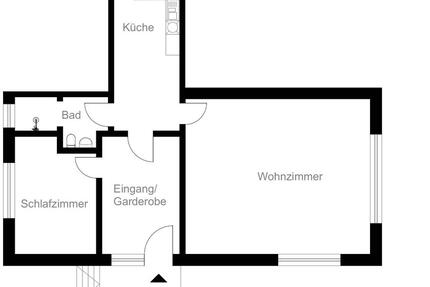 Modern,Hell u. Zentral - 2 Zimmer 85qm inkl.Küche in Ebingen - Albstadt