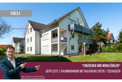 Wohnung zum Mieten in Leipzig 420,00 € 52.8 m²