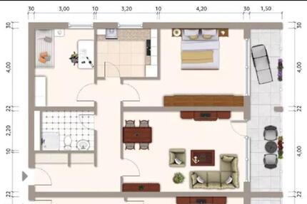 3 Zimmer Zentral aber ruhig in Winterberg ab August 2026 - Gelsenkirchen Gelsenkirchen-Mitte