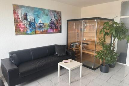 Möblierte Moderne 2-Zimmer Wohnung mit Sauna und Balkon - Münster Mitte-Süd
