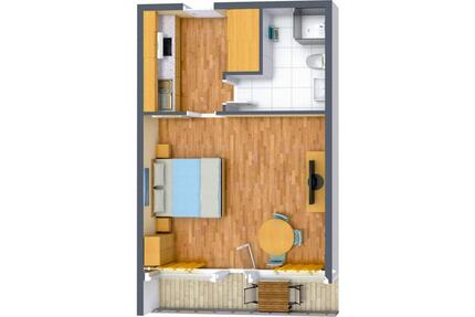 Wunderschön 1-Zimmer Apartment in Emsdetten + Küche!