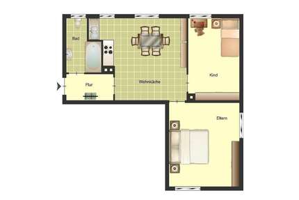 Wohnung zum Mieten in Duisburg 469,00 € 50.9 m²