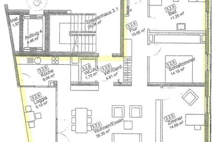 Helle 3 Zimmer Wohnung Schweinfurt Wolfsgasse Nähe Theater