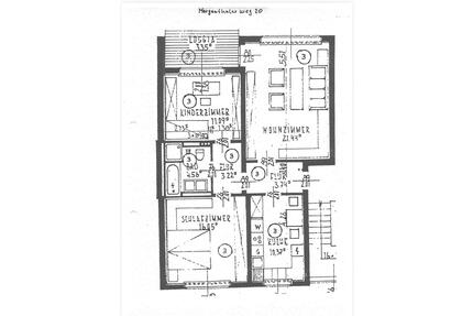 Gepflegte & helle 3‑Zimmer Wohnung, Balkon in Bielefeld-Gellersha