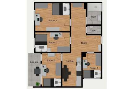 WG-Zimmer in Munich 860,00 € 13 m²