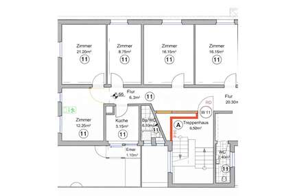 Wohnen auf Zeit in Stuttgart 650,00 €