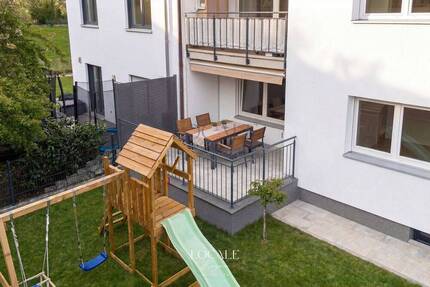 4-Zimmer EG-Traum: Garten, Terrasse, eigener Spielplatz & Fußbodenheizung - Anzing Obelfing
