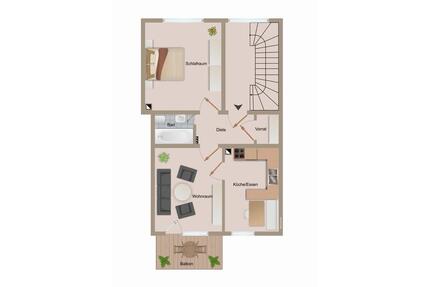 2,5 Zimmer 45m2 in Herne Baukau Zentrum - Cranger Str. 18