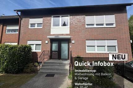 4-Zimmer Mietwohnung mit Balkon und Garage - Lünen Horstmar