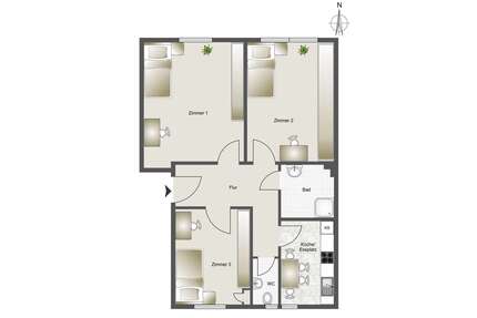 WG-Zimmer in München 750,00 € 10 m²