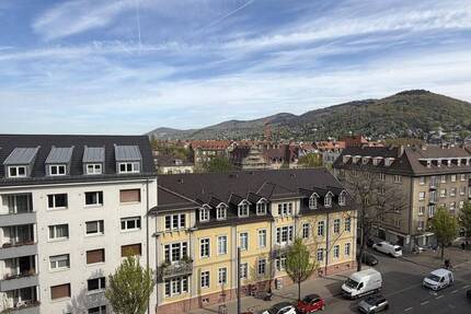Helle 2 Zimmerwohnung zentral gelegen-WG geeignet - Heidelberg Bergheim