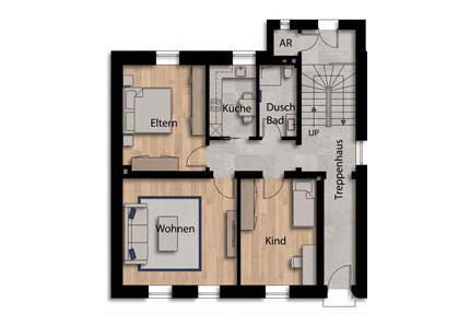 Frisch sanierte EG-Wohnung ab 01.06.2026 verfügbar! - Oberhausen Alstaden