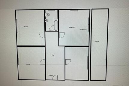 3 Zimmer Wohnung Bammental - 850,00&nbsp;EUR Kaltmiete, ca.&nbsp; 77,00&nbsp;m&sup2; in Bammental (PLZ: 69245)