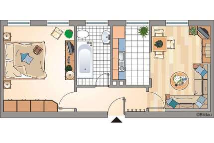 Wohnung zum Mieten in Recklinghausen 194,56 € 44.5 m²