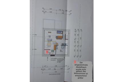 2 Zimmer Küche Bad Mietwohnung 56qm Dachgeschoss - Mannheim Rheinau