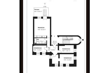 4,5 Zimmer Wohnung - 1.431,00&nbsp;EUR Kaltmiete, ca.&nbsp; 100,00&nbsp;m&sup2; in Zossen (PLZ: 15806)