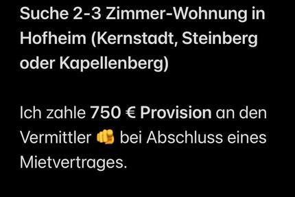 750 Euro Prämie für 2-3 ZKB in Hofheim Kernstadt Steinberg - Hofheim am Taunus