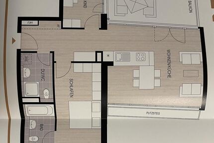 3-Zimmer möblierte Wohnung mit Einbauküche, Parkplatz und keller - München Ramersdorf-Perlach