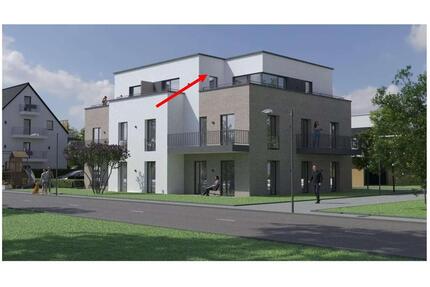 Neubau-Erstbezug: 2-Zimmer-Wohnung mit zwei Dachterrrassen & neuer Küche in Mecklenbeck - Münster Münster-West