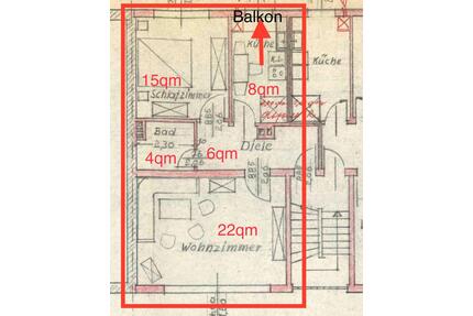 2 Zimmer Wohnung zu Vermieten - 770,00&nbsp;EUR Kaltmiete, ca.&nbsp; 55,00&nbsp;m&sup2; in Duisburg (PLZ: 47055) Duisburg-Mitte